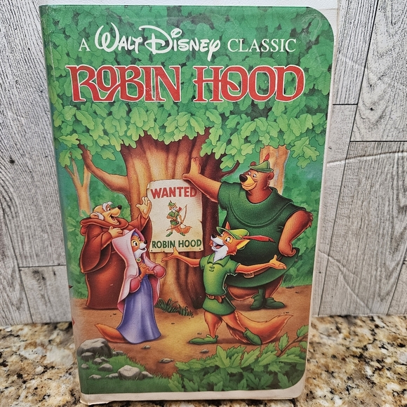 Robin Hood A Walt Disney Classic VHS Clamshell Case - Picture 6 of 6